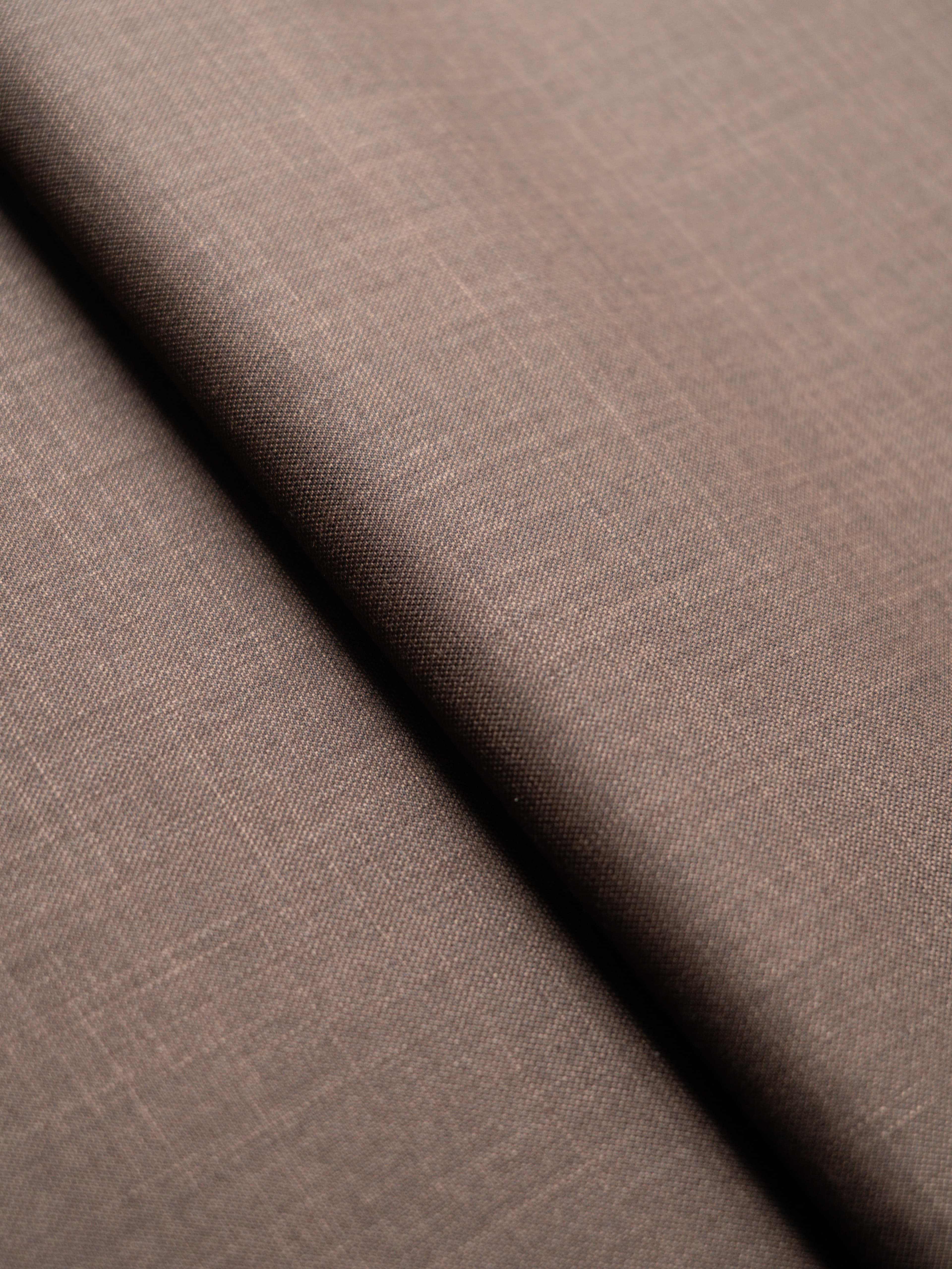 Close-up of linen weave fabric, lightweight and warm-climate ready